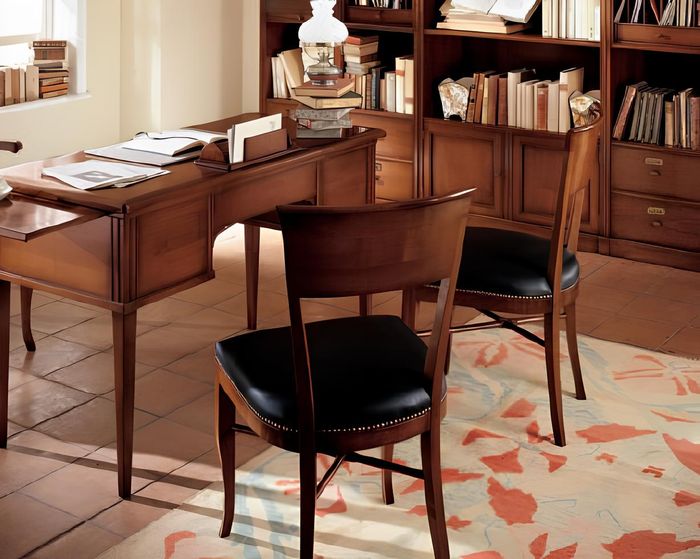 Esszimmer Stühle Luxus Sessel Stuhl Holz Braun Stühle Wohnzimmer Möbel Lehnstuhl