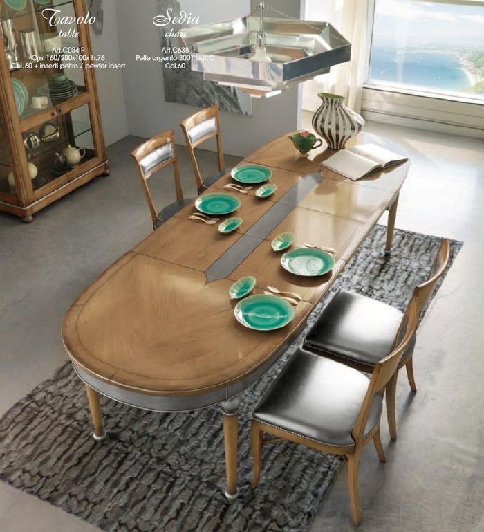Esstisch Design Möbel Tische Massivholz Tisch Neu Luxus Italienische Einrichtung