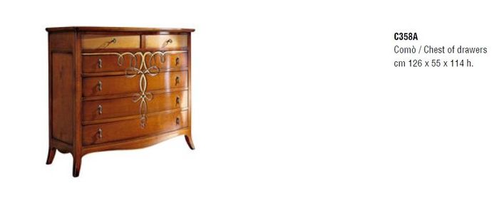 Hochschrank Kommode Sideboard Schränke Möbel Massive Italienische Einrichtung