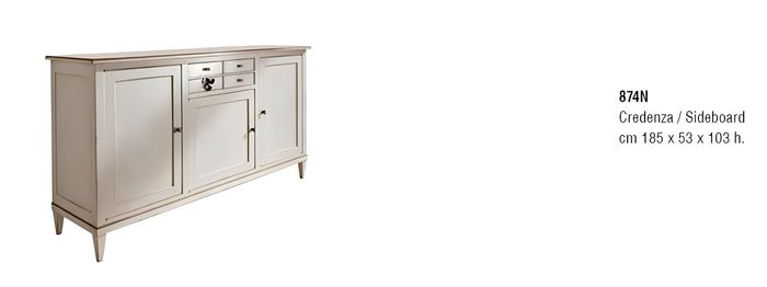 Kommode Schrank Sideboard Italienische Möbel Echtes Holz Kommoden Sideboards Neu