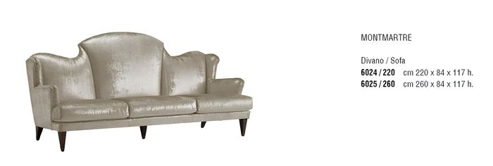 Design Dreisitzer-Sofa gepolstertes Sofa Art Deco 3-Sitzer Sofas Zimmermöbel