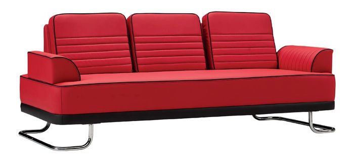 Sofa 3-Sitzer Dreisitzer Polsterbank Polstersofa Wohnzimmercouch Couch