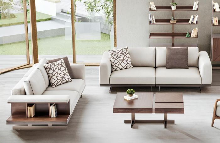 Luxus Sofagarnitur Sofa Couch Polster Möbel Set Sofas 3+2 Sitzer Stoff