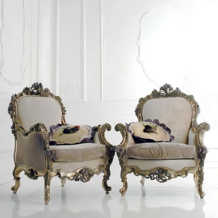 Sessel Sofa Couch 1 Sitzer Designer Couchen Club Art déco Polster Fernseh Lounge