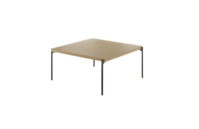 Couchtisch Arbeitszimmer Modern Design Ästhetik Schönheit Helles Holz Einfarbig