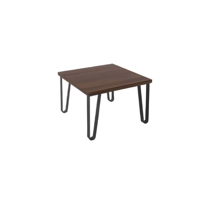 Modischer brauner schwarzer Couchtisch Kaffeetisch Holztischplatte Modern