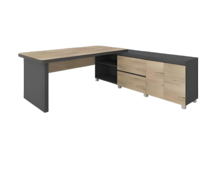 Schreibtisch Sideboard Computertisch Büro Bürotisch Chef Exclusive CEO Modern