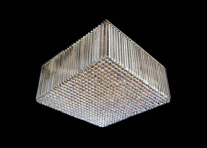 Luster Lampe Deckenleuchter Luxus Gold Kronleuchter Deckenlampe Kristall