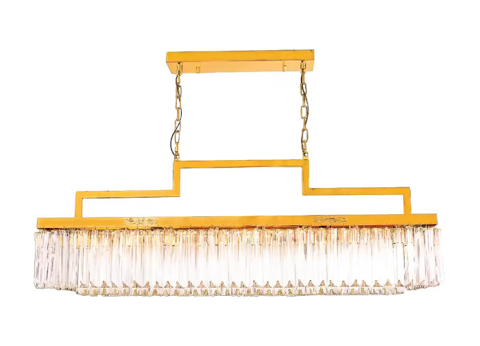 Luxus Kronleuchter Deckenleuchter Gold Deckenlampe Lüster Kristall Lampe