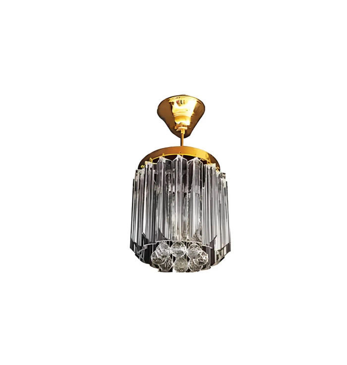 Deckenleuchter Gold Kronleuchter Deckenlampe Lüster Kristall Lampen