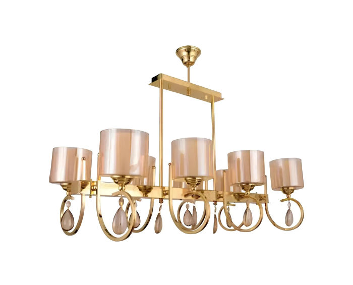 Decken Lampe Wohnzimmer Leuchte Luxus Luster Kronleuchter Lampen 50x75