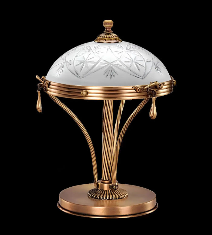Tischlampe Tischleuchte Lampe Leuchten Luxus Gold Lampen Tisch Grau