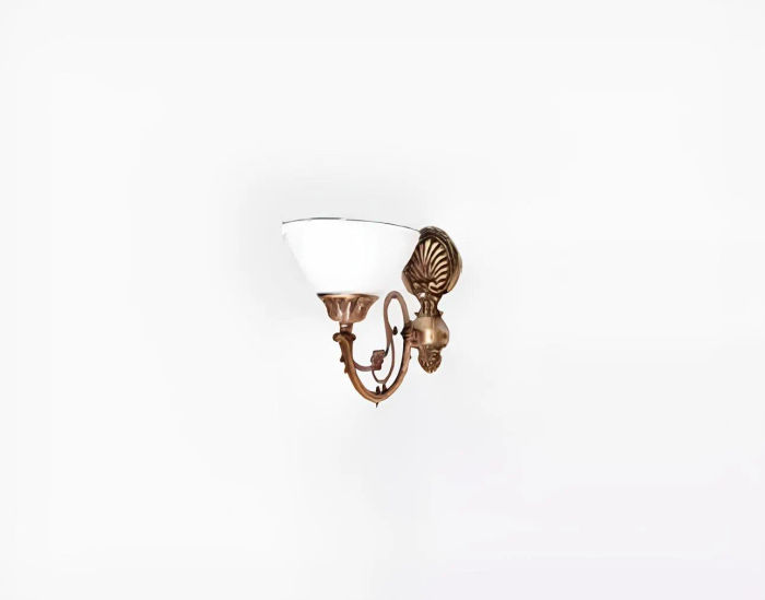 Wandlampe Wandleuchten Art Wandleuchte Lüster Wand Lampen Weiß Glas