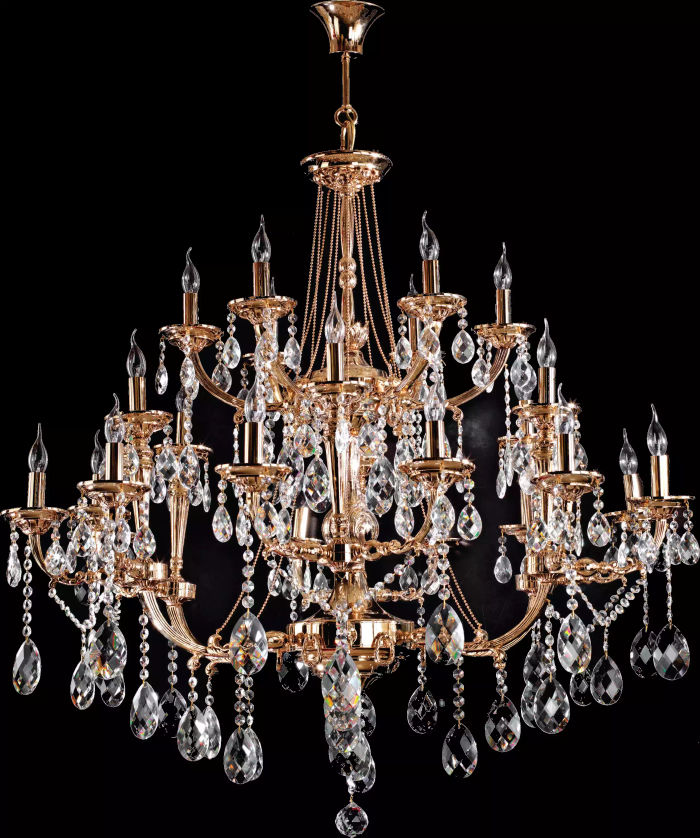 Königlicher Kronleuchter Deckenleuchte Lampe Leuchte Wohnzimmer Deckenlampe