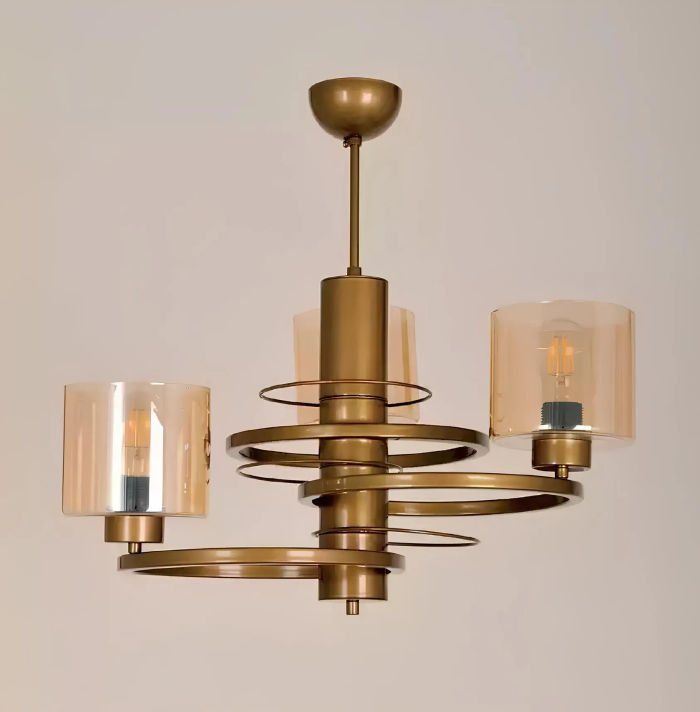 Deckenlampe Wohnzimmer Luster Glass Deckenlampe Hängeleuchte Luxus