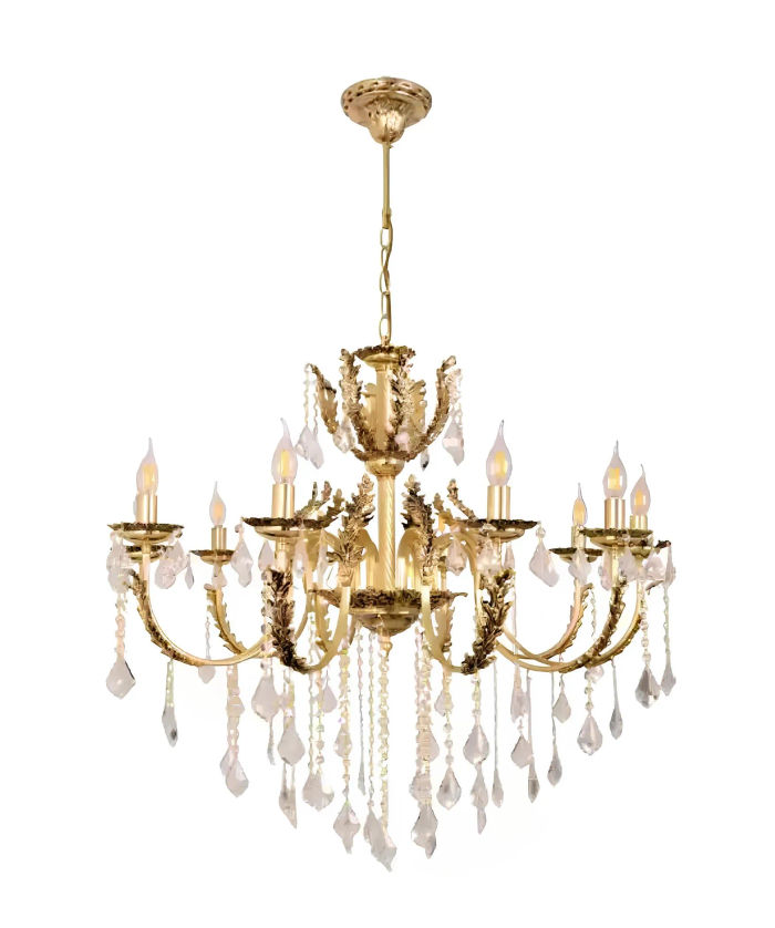 Hängeleuchte Kronleuchter Lampe Kristalllampe Deckenleuchte Lampen 97x130