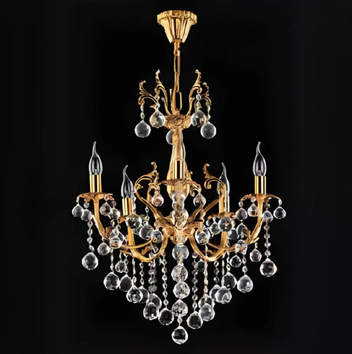 Kronleuchter Moderne Deckenleuchte Lampe Wohnzimmer Luxus 102x155cm