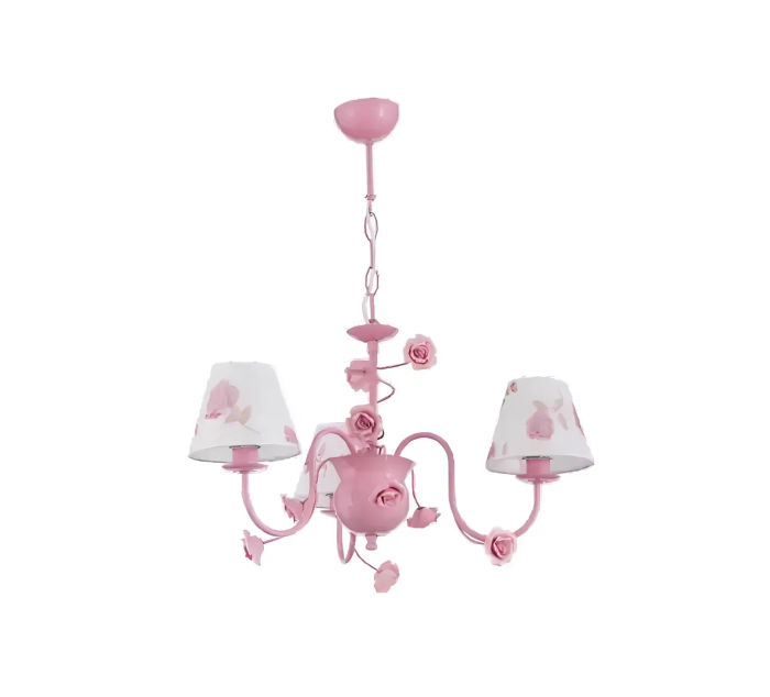 Deckenlampe pink mit modernem Design im Wohnzimmer Schlafzimmer neu