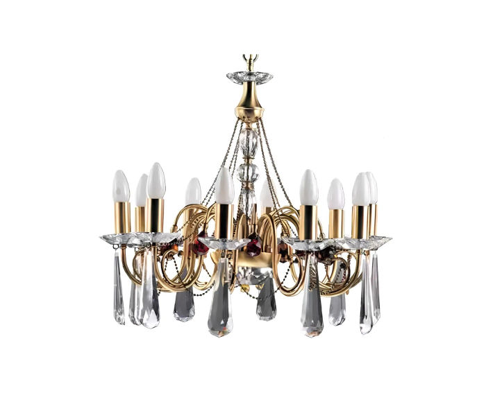 Kristall Luxus Lüster Deckenlampe Kronleuchter Hängelampe Art Edles Design