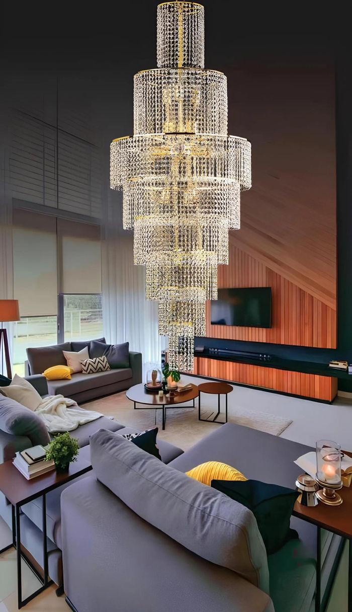 Kronleuchter Stil Modern luxus Leuchte Lampe Decke Wohnzimmer neu