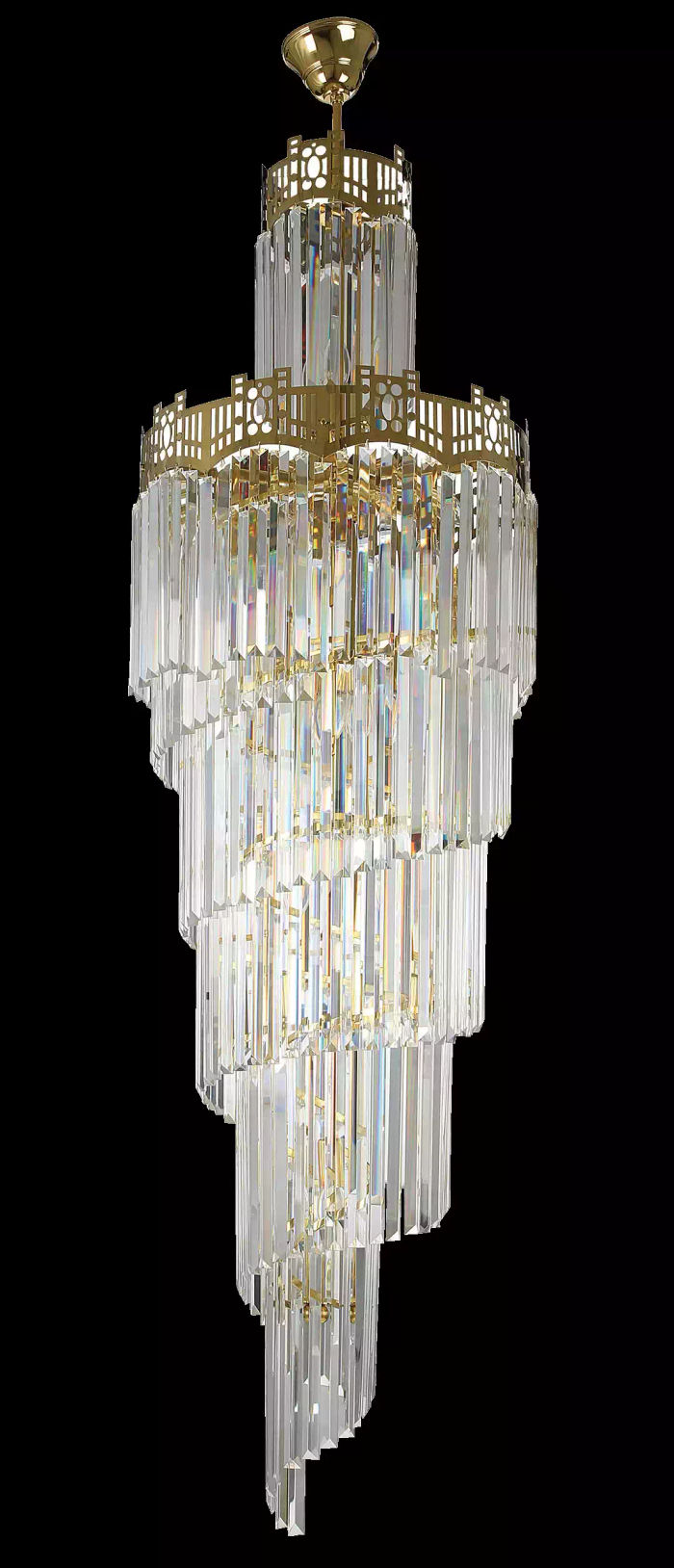 Kronleuchter Wohnzimmer Deckenleuchte Moderner Lüster schön Crystal