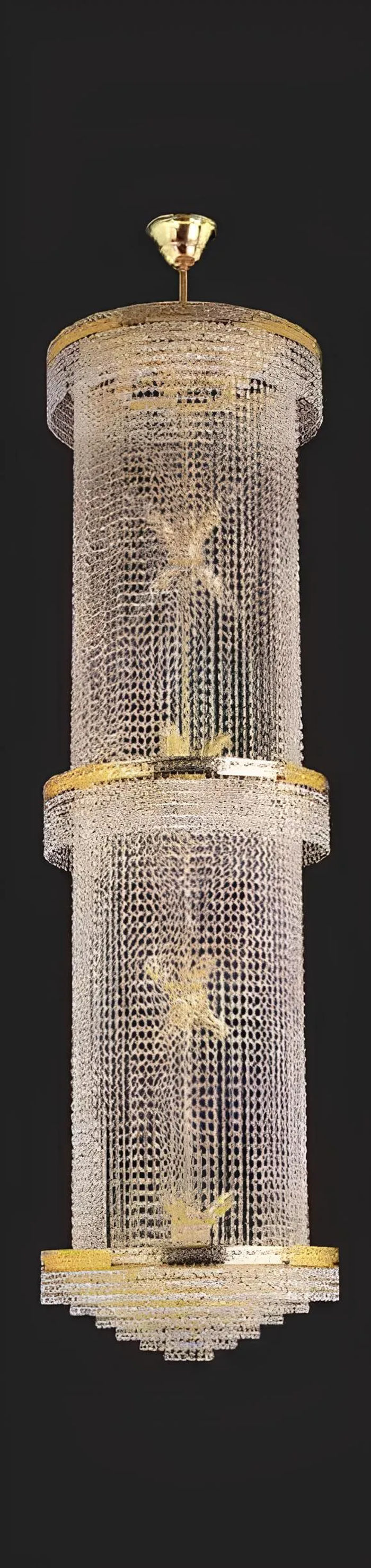 Hängeleuchte Kronleuchter Lampe Deckenleuchte Lampen Kristalllampe 50x200