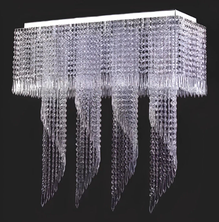 Leuchte Lampe Lampen Kronleuchter Leuchten Deckenleuchte 80x80cm