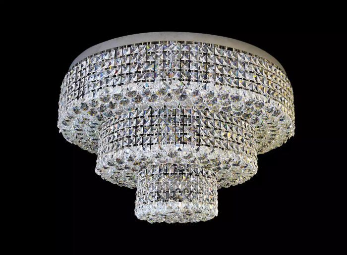 Hängeleuchte Kronleuchter Lampe Kristalllampe Deckenleuchte Lampen 80x55