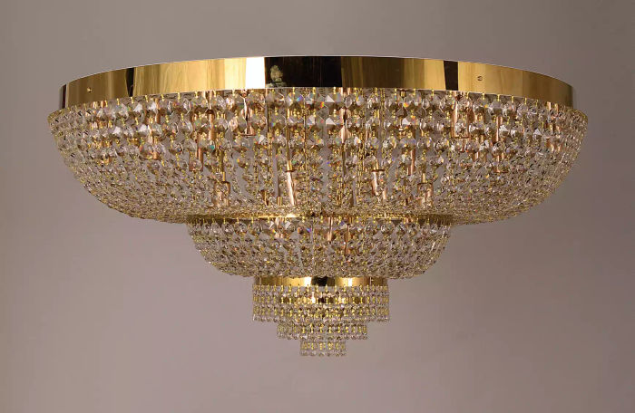 Hängeleuchte Kronleuchter Lampe Kristalllampe Deckenleuchte Lampen 100x45