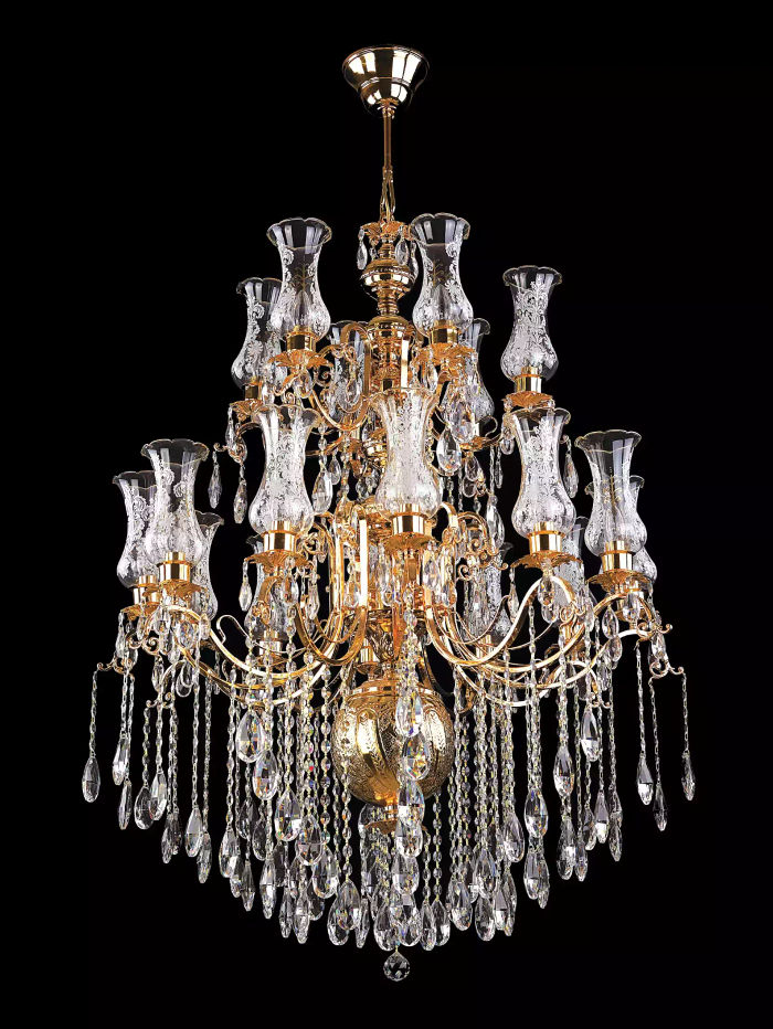 Kronleuchter Lampe Hängeleuchte Kristalllampe Deckenleuchte Lampen 99x155
