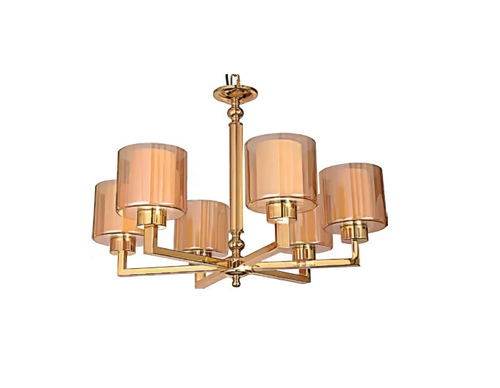 Kronleuchter Stil Moderne Wohnzimmer Lampe schön Gold neu Schlafzimmer