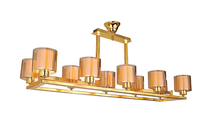 Goldenfarben Kronleuchter Deckenlampe Pendelleuchte Lüster