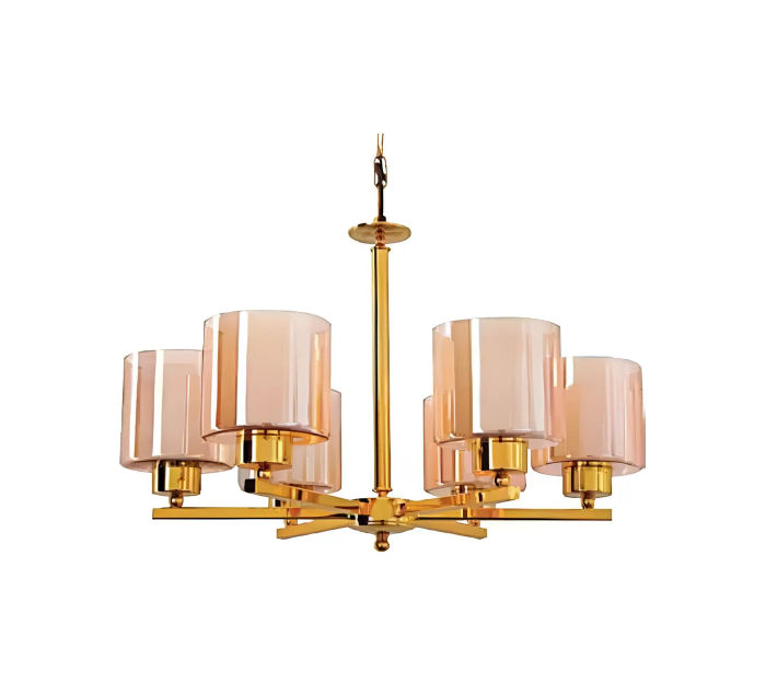 Deckenlampe Pendelleuchte Hängelampe Wohnzimmer Luxus Luster Glass
