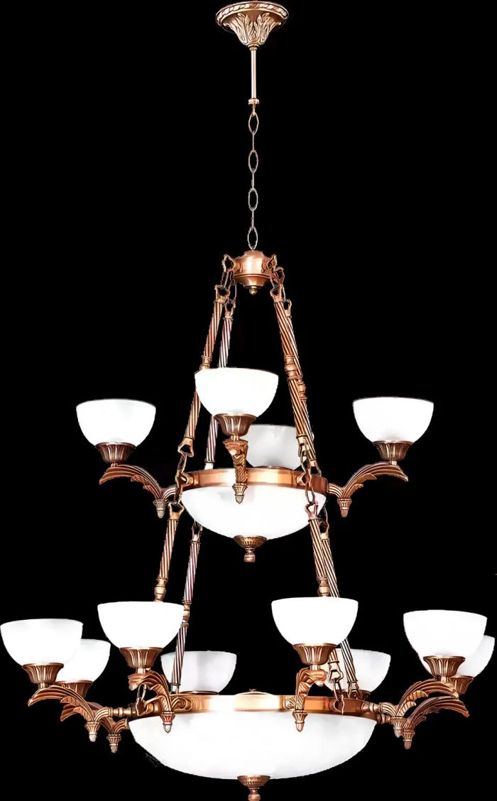 Hängeleuchte Kronleuchter Lampe Kristalllampe Deckenleuchte Lampen 110x140