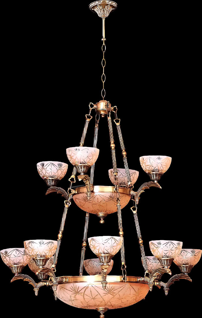 Kronleuchter Lampe Hängeleuchte Lampen Kristalllampe Deckenleuchte 110x140