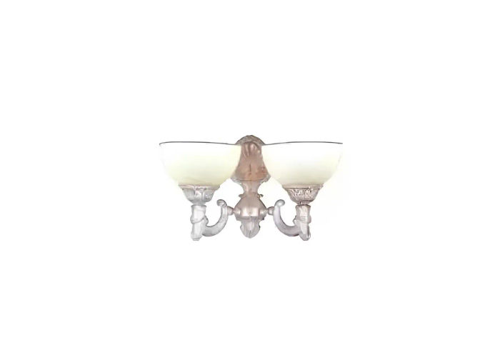 Wandleuchte Wandlampe Wandleuchten Art Lüster Wand Lampen Weiß Glas