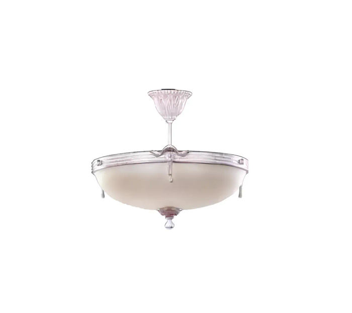 Deckenleuchter Lüster Modern Kronleuchter Deckenlampe Weiß Glas Lampen