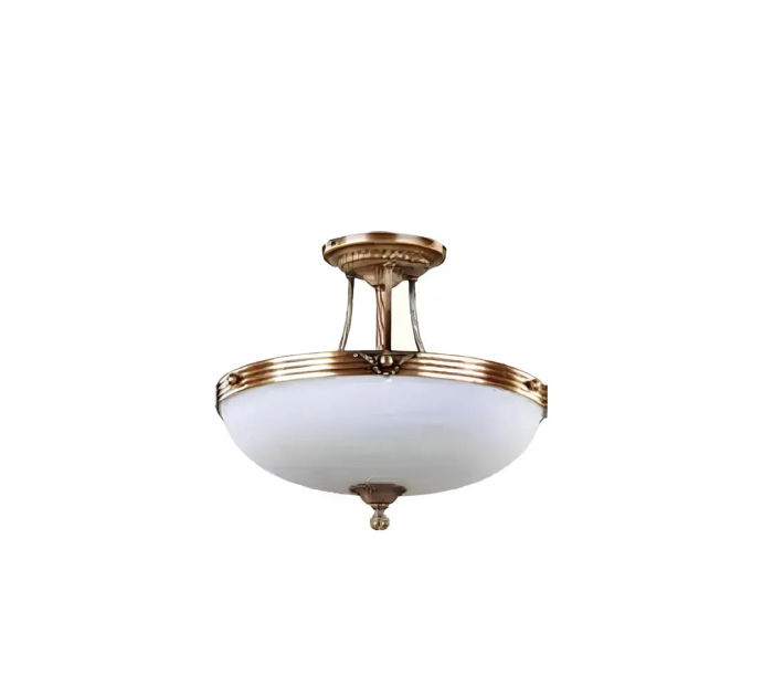 Lampen Deckenleuchter Lüster Kronleuchter Weiß Deckenlampe Glas Modern