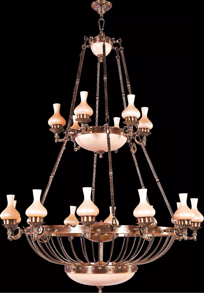 Hängeleuchte Kronleuchter Lampe Kristalllampe Deckenleuchte Lampen 145x160