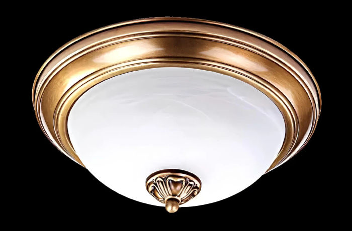 Deckenlampe Lüster Deckenleuchter Kronleuchter Gold Glas Lampen Metall