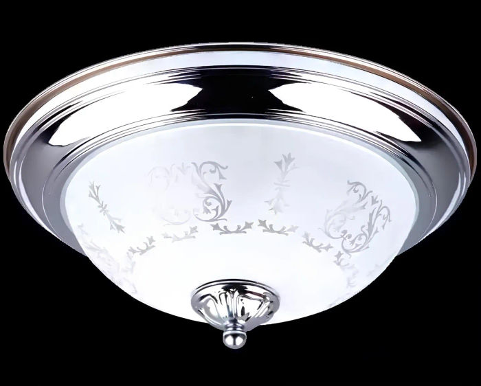 Lampen Lüster Deckenleuchter Kronleuchter Deckenlampe Silber Glas Neu