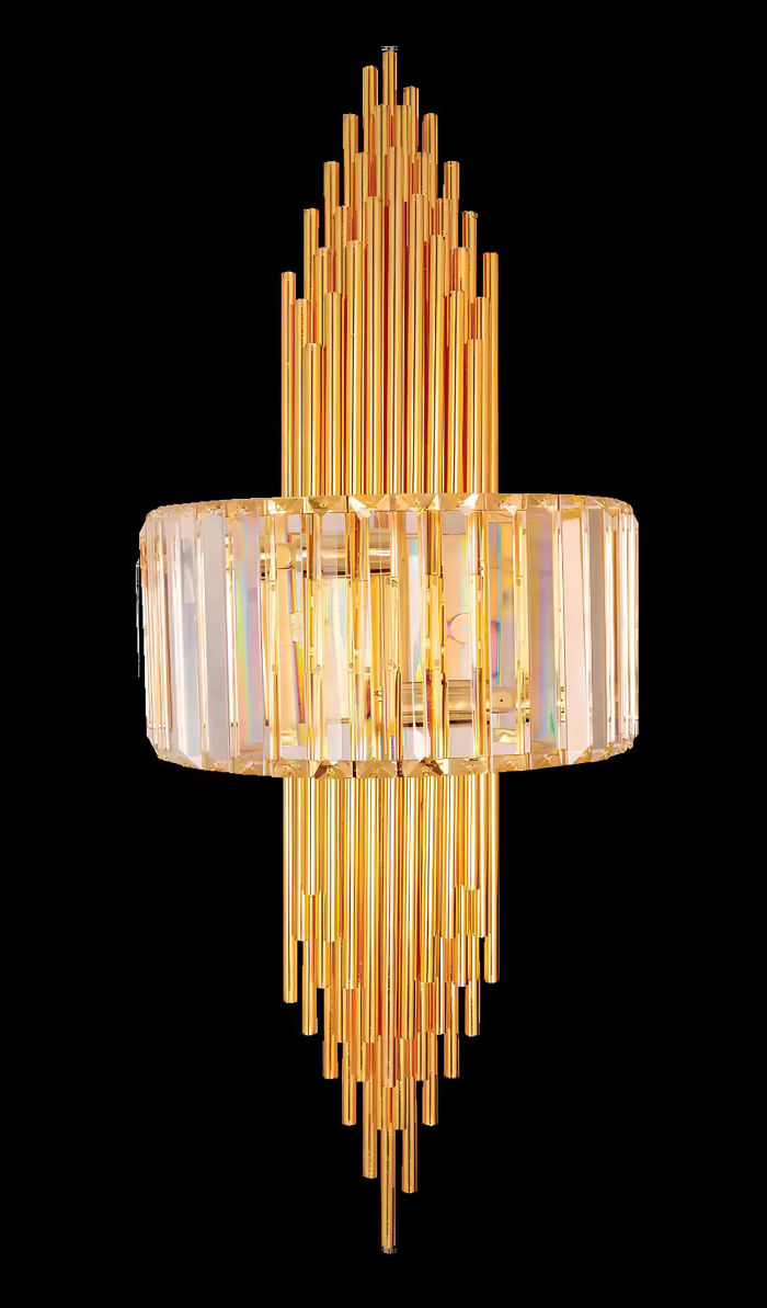 Wandleuchte Wohnzimmer Modern Beleuchtung Modern new gold Luxus