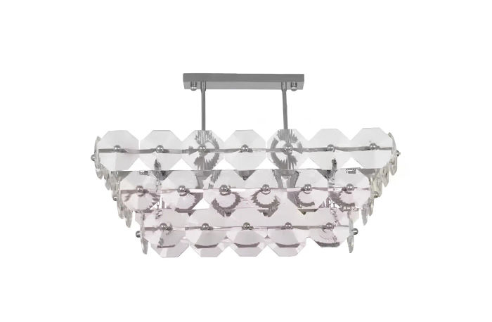 Kronleuchter Deckenlampe Lampe Beleuchtung Wohnzimmer Silberne Lampen