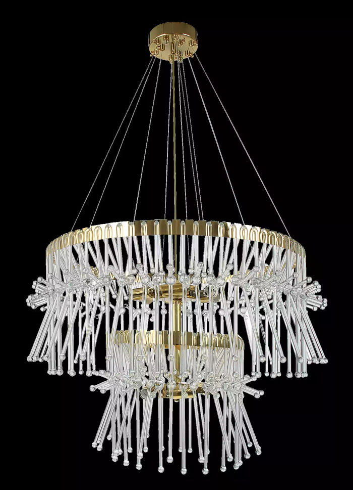 Runder design Luster Deckenlampe Deckenleuchte Lampe Kronleuchter Leuchte