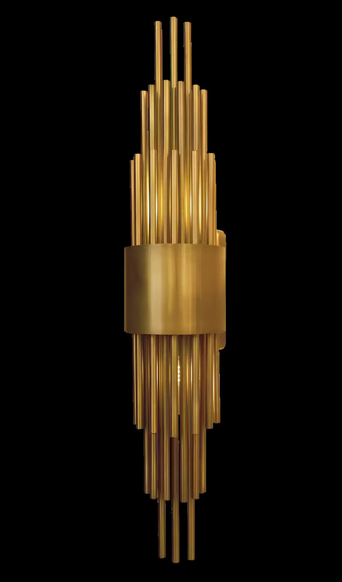 Wandleuchte Wohnzimmer Metal Base Wand Leuchten Lampe neu Modern