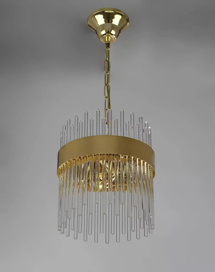 Deckenlampe Wunderschöne Lüster neu Wohnzimmer Modern gold