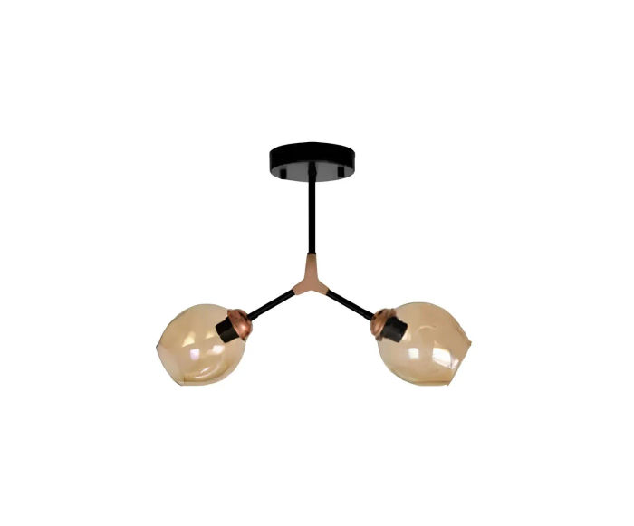 Deckenleuchter Lüster Kronleuchter Deckenlampe Lampen Glas Gold Modern