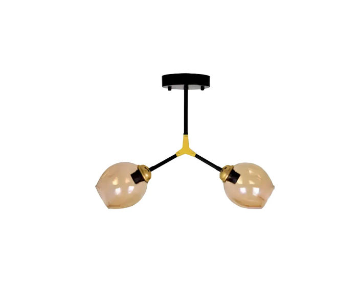 Lampen Kronleuchter Deckenleuchter Lüster Deckenlampe Glas Gold Modern