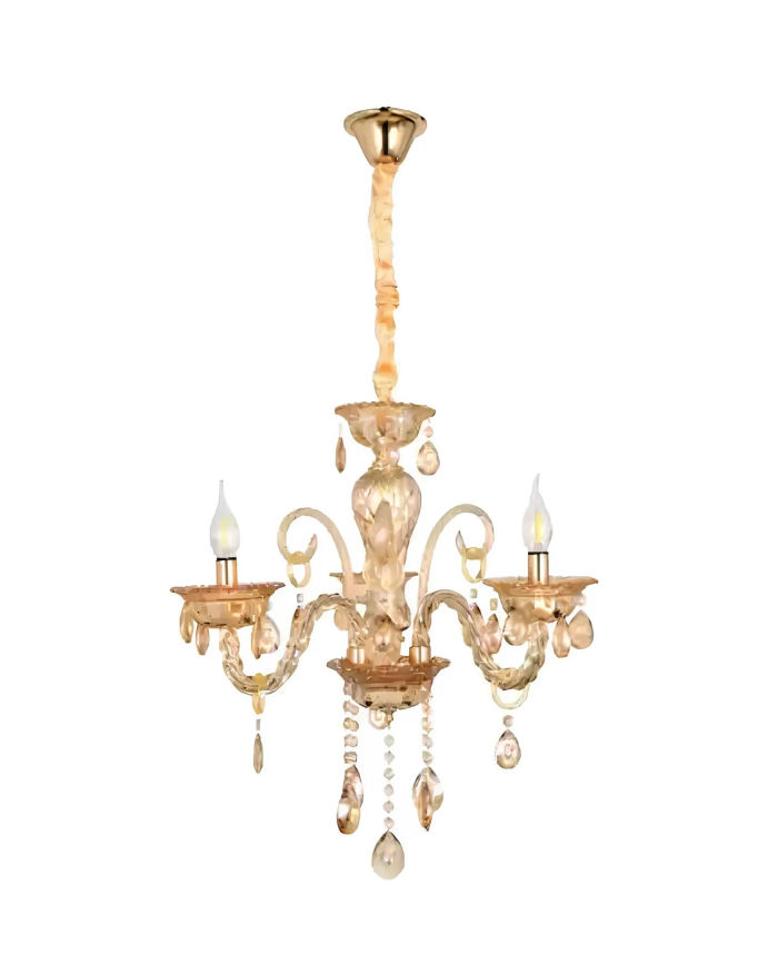 Kronleuchter Crystal im Wohnzimmer oder schick Luxus zu Hause neu