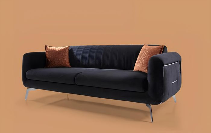 Dreisitzer Couch Polster Design Sofa 3er Sitz Sofas Zimmer Möbel Moderne Neu